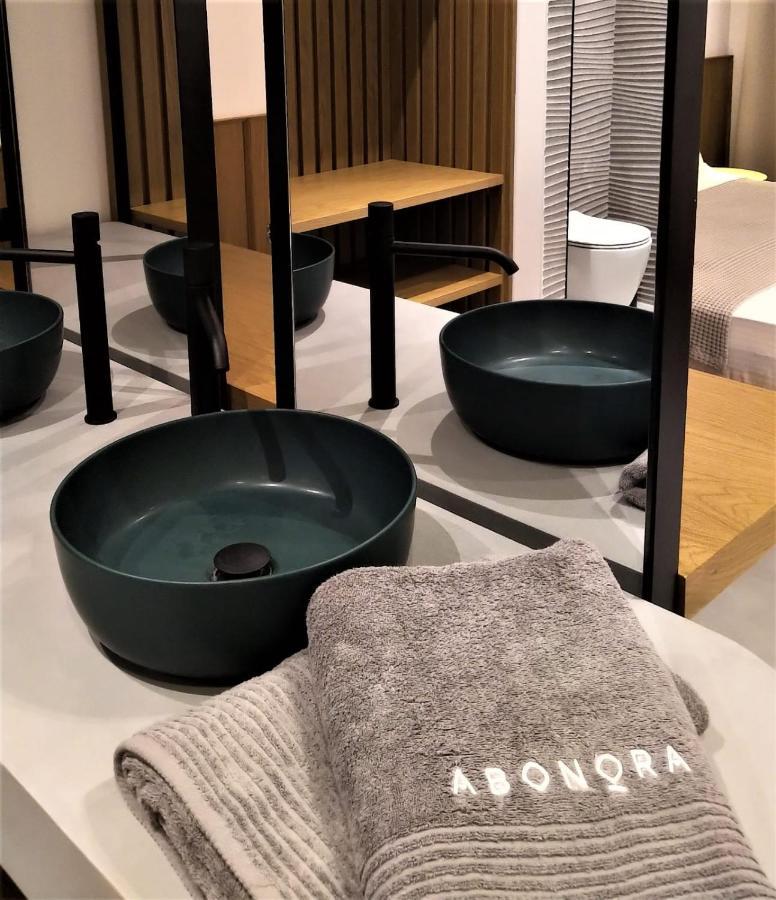 ホテル Abonora Drymades Dhërmi エクステリア 写真